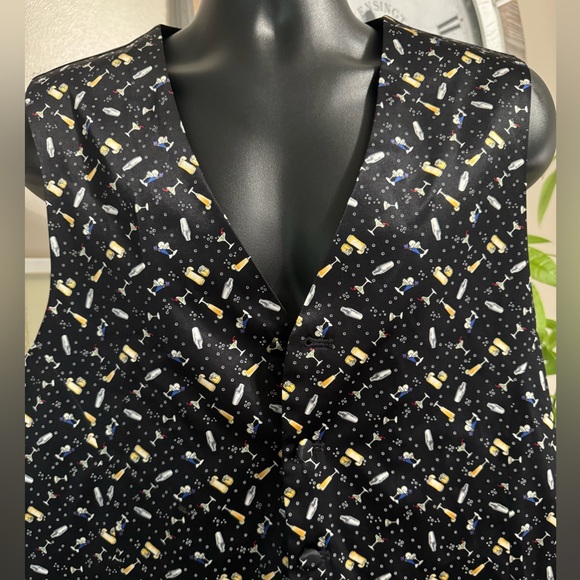 Nicole Miller 100% Silk Vest - Picture 3 of 6